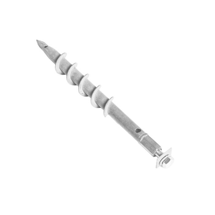 Markskruv Galvad Ø25 x 400 mm Hortus